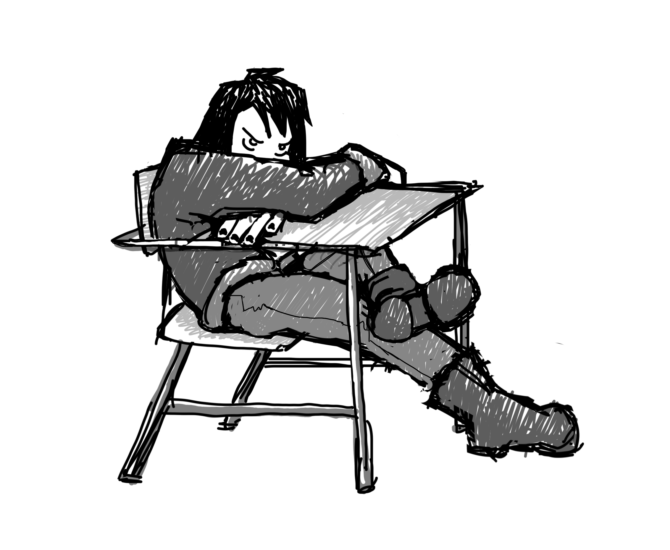 Lucy as Alexandre Cabanel's The Fallen Angel